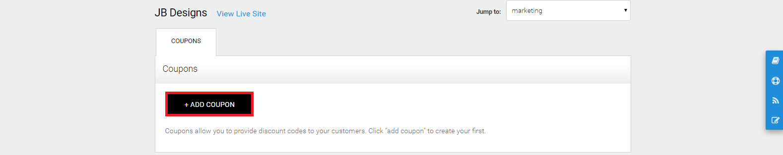 How To: Create A Coupon That Requires A Code To Be Entered For A Discount On Shopping Cart Items ...